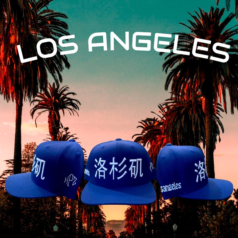 Los Angeles SnapBack (Chinese letters)